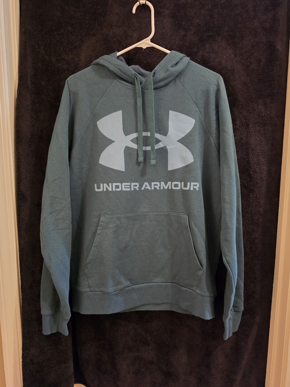 Under Armour Men's Hooded Sweater in Teal Green